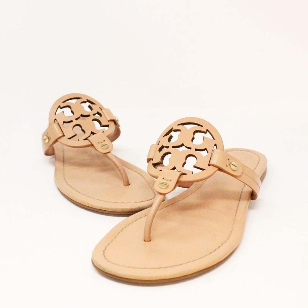 Tory Burch #36514 Nude Miller Thong Sandals (Us 9.5 E… - Gem